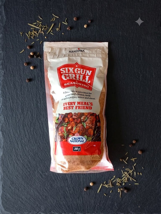 Crown National Six Gun Grill Seasoning (200g Handipak)