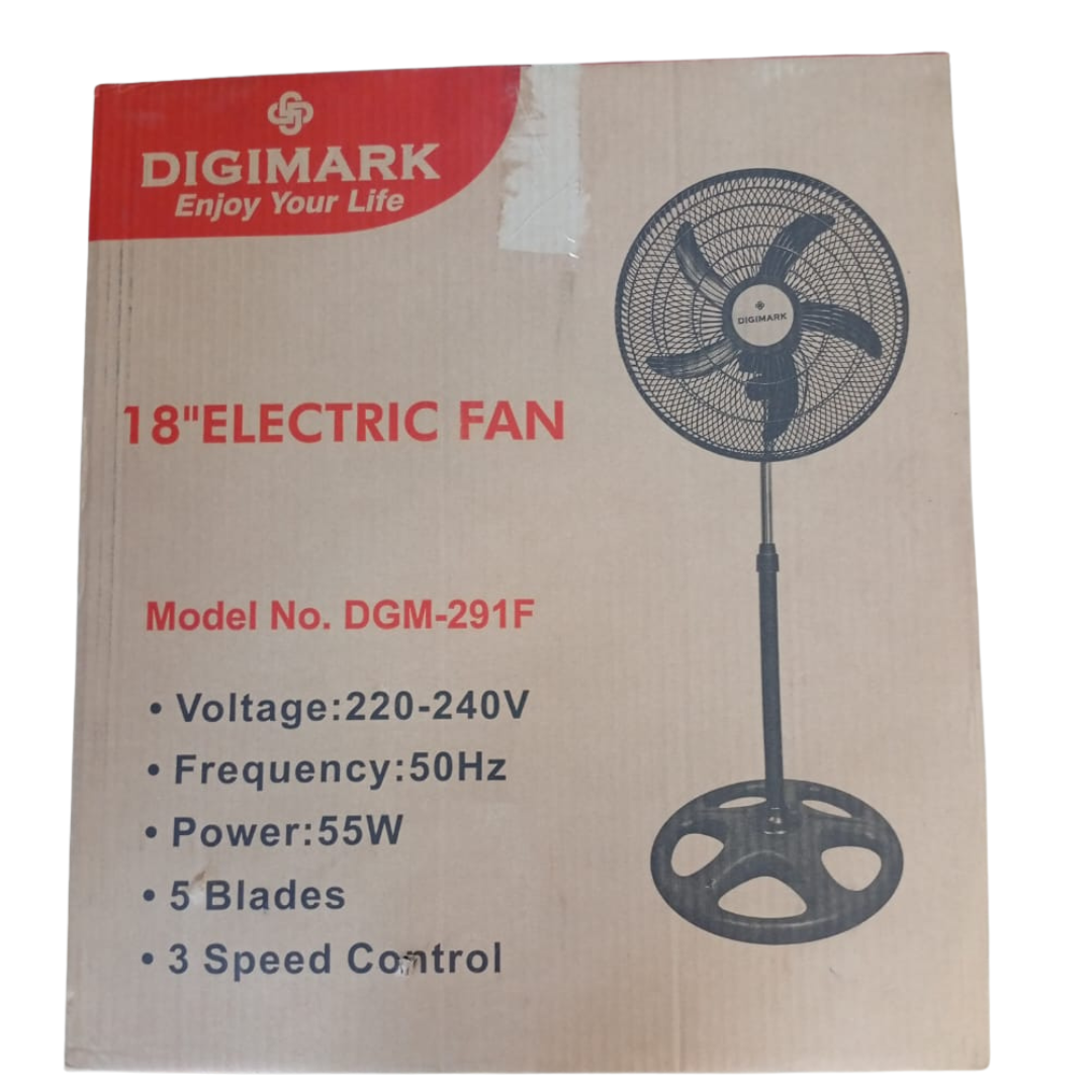 DIGIMARK 18" Electric Pedestal Standing Fan
