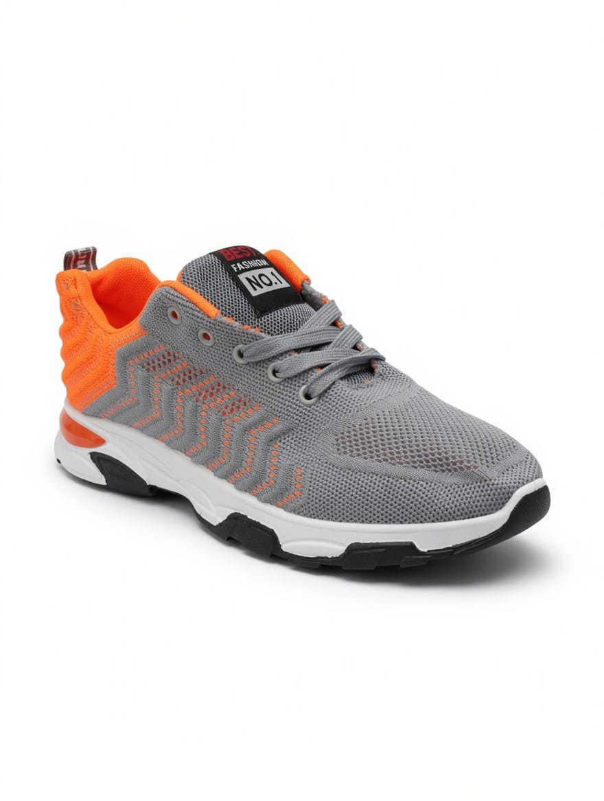Men’s Breathable Mesh Running Shoes | Non-Slip Athletic Sneakers